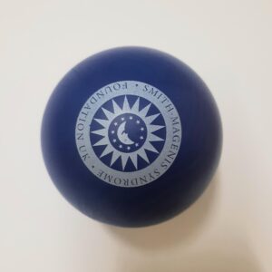 Blue stress ball